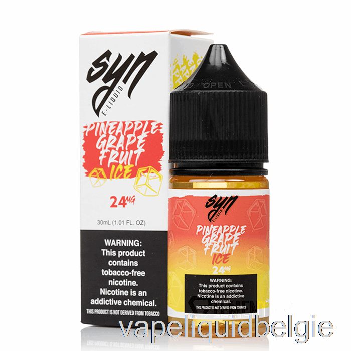 Vape België Ijs Ananas Druif Fruit - Synzouten - 30ml 48mg